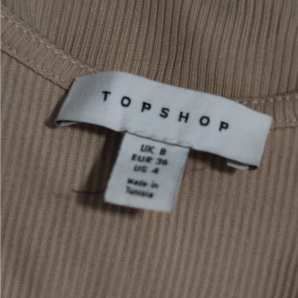 Topshop Ruched Mini Dress - Picture 4 of 4